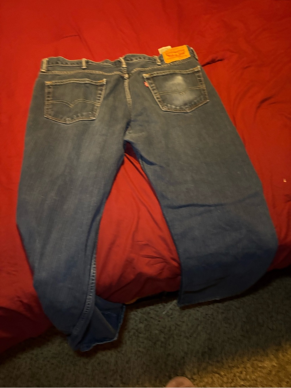 Levi's Relaxed Fit Men's Denim Jeans in Blue